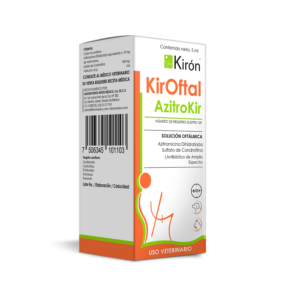 Solución Oftálmica Kiroftal Azitrokir Kiron Solución Oftálmica Kiroftal Azitrokir Kiron